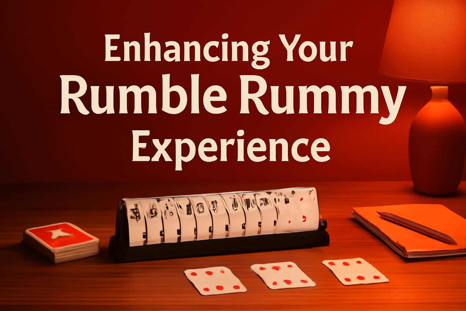 An educational overview of enhancing the Rumble Rummy experience with clear text.