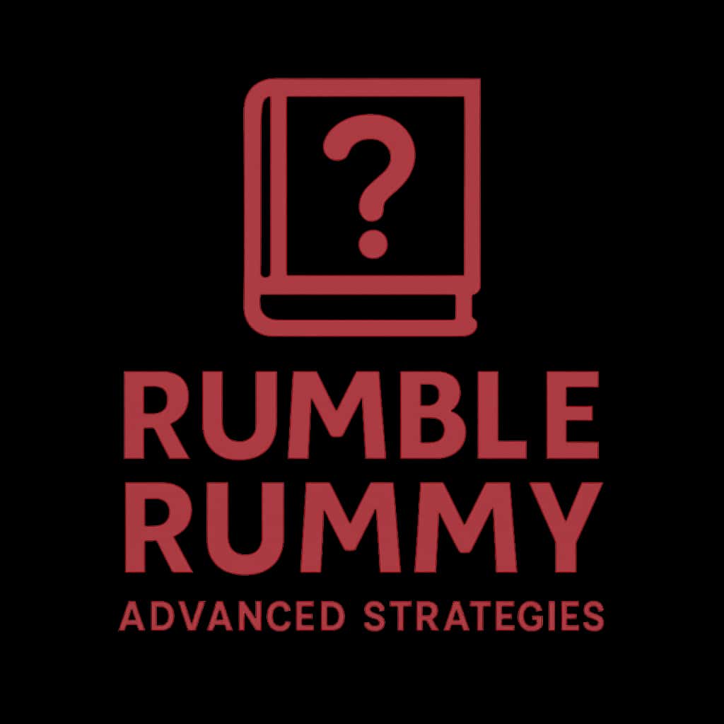 A simple badge representing Rumble Rummy Advanced Strategies.