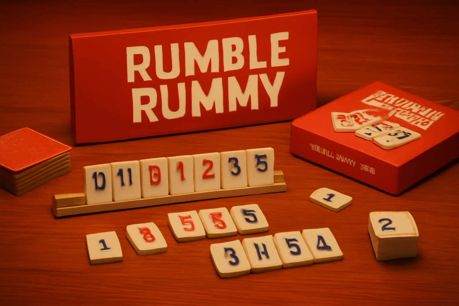 Informational scene illustrating Rumble Rummy Game Strategy.