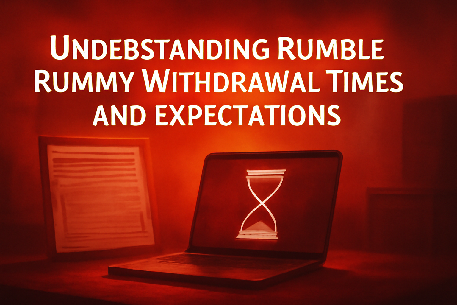 An informational graphic showcasing account security tips for Rumble Rummy with a modern design.